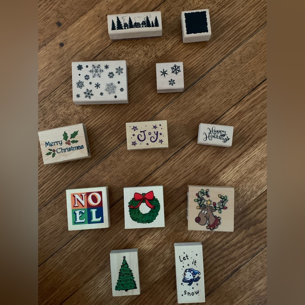 Various Christmas Stamp Set